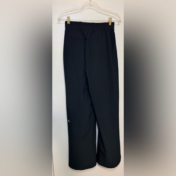 Alo HIGH-WAIST PURSUIT TROUSER - BLACK
 Athletic Pants - Picture 3 of 3